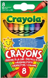 Crayola Standard Crayons 8 Pieces