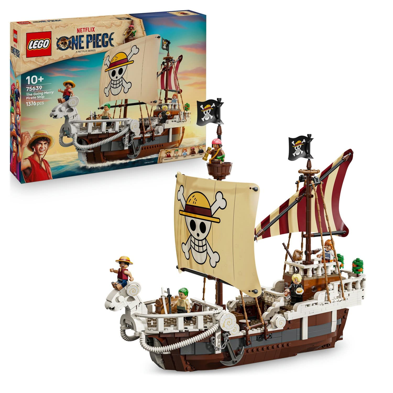 Lego ONE PIECE The Going Merry Pirate Ship 75639 - Main Image