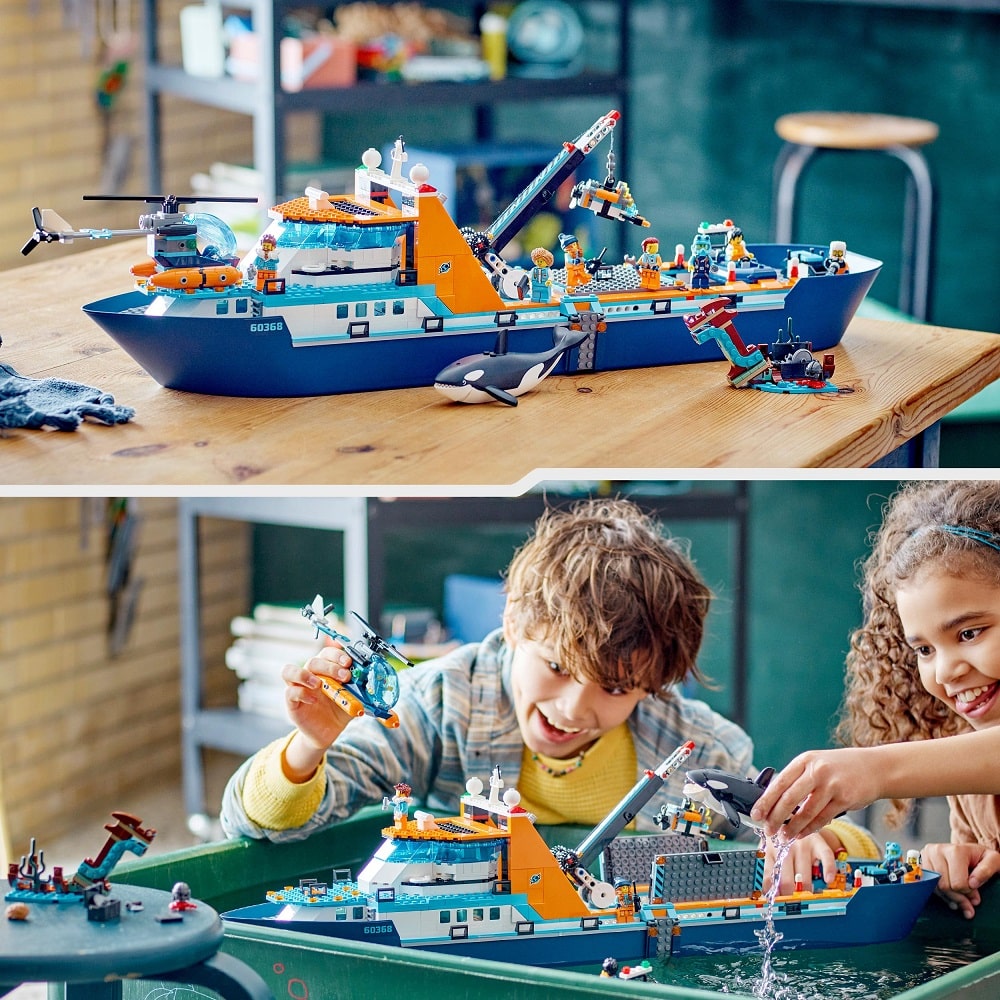 Lego 60368 Lego Exploration Boat LEGO City Exploration Arctic Explorer Ship  60368