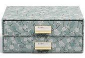 Bigso BIRGER 2 Drawer Chest Floral