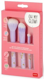 Legami Make-Up Brushes 4 Pack - Bee