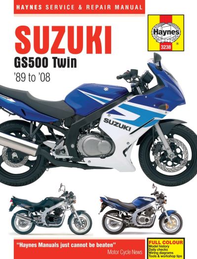 Buy Suzuki Gs500 Twin Service Repair Manual Book at Easons