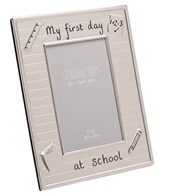 Widdop My First Day at School Frame 4"x6"