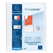 Exacompta Ringbinder Krea Personal 25mm 2 Pocket White