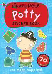 Pirate Pete's Potty sticker activity book