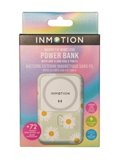 Inmotion Good Vibes Wireless 10k mAh Powerbank - Floral
