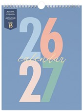 BUSY B Mid Year 2026-2027 Everyday Calendar - Blue