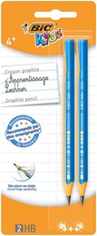 BIC Kids 2 pack HB Learner Pencil Evolution Graphite