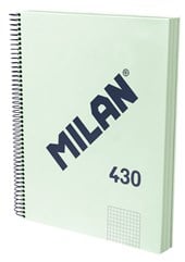 Milan Spiral notebook, grid , A4 , 1918 series, Green