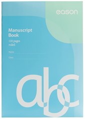 Eason A4 Manuscript Copy Pastel - 120 Page