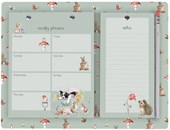 Wrendale Garden Friends Weekly & Shopping Planner