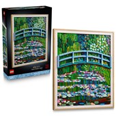 LEGO Art Claude Monet – Bridge over a Pond of Water Lilies 31220