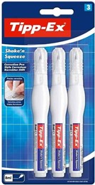 Tipp-Ex Shake & Squeeze Pack of 3