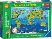 Ravensburger Animals of the World Giant Floor Jigsaw Puzzle - 60 Piece