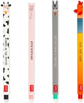 Legami Erasable Gel Pens Set of 4 - Farm Sweet Farm