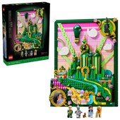 LEGO Wicked Emerald City Wall Art Building Set 75685