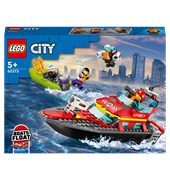LEGO City Fire Rescue Boat 60373
