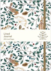 Museums & Galleries Lined Journal -  Dee Hardwicke Hares & Berries