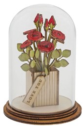 Kloche Love You Flower Ornament