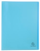 Exacompta Display Book A4 Chrome Pastel Blue