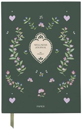 Papier Hardcover Wellness Journal Pressed Flowers - A5