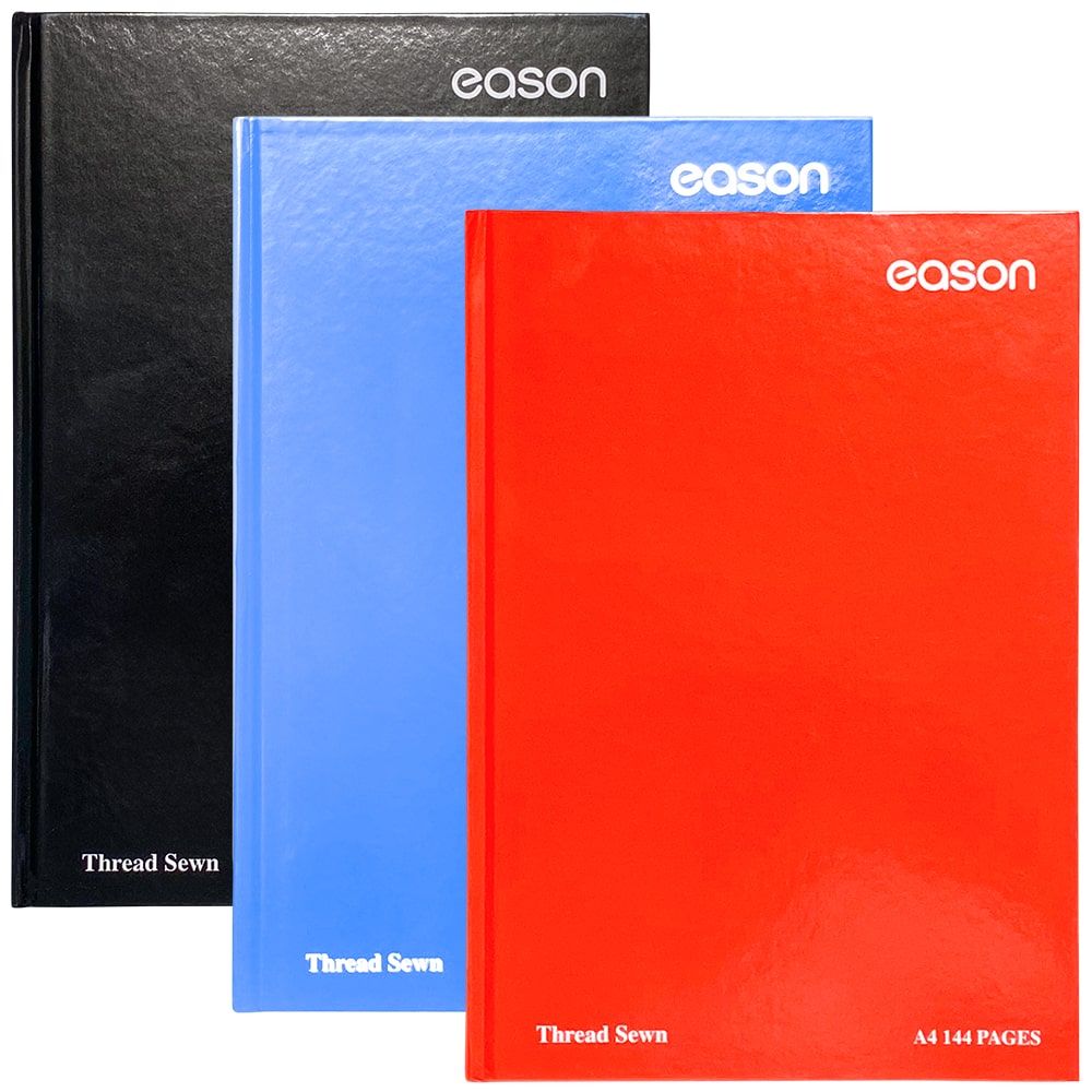 Eason 144 Page A4 Hardback Pack Of 3