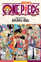 One piece. Volume 31, volumes 91, 92 & 93