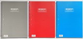 Eason A4 160 Page Spiral Notebook 60gsm Pack of 3