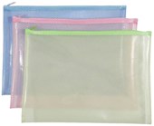 Eason Mesh Bags A4 Pastel - 3 Pack