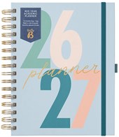 BUSY B Mid Year 2026-2027 Academic Planner - Blue