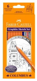 Faber Castell Columbus Graphite Sketch Set