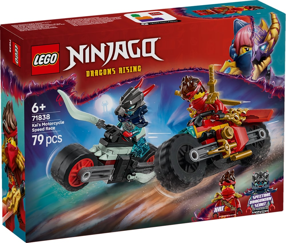 LEGO Ninjago Kai's Motorcycle Speed Race 71838