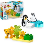 LEGO DUPLO Town Wild Animal Families: Penguins & Lions 10442