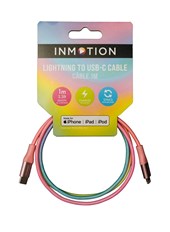 Inmotion Good Vibes Lightning to USB-C 1m - Ombre Pastel