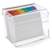 Osco Acrylic Index Box (6"x4")