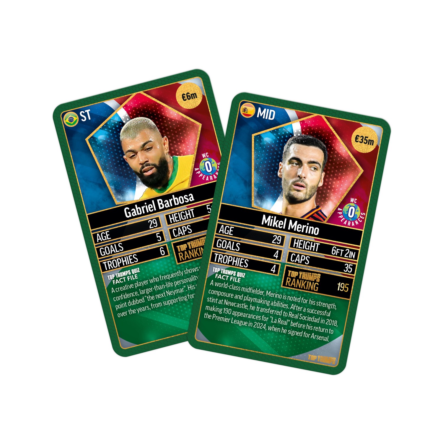 Top Trumps: World Football Stars Top 200 - Pack 3 (2026) | Easons.com