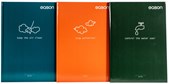 Eason 160 page A4 Hardback Enviroworld Series Pack of 3