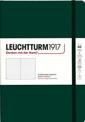 Leuchtturm1917 Medium (A5) Forest Green Dotted Notebook
