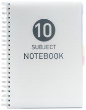 Eason A4 10 Subject Notebook