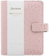 Filofax Pocket Confetti Rose Quartz Organiser