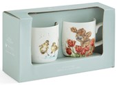 Wrendale Room for Chicks and Bessie Mugs 11 oz Twin Set
