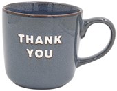 Thank You Mug - Blue/Grey