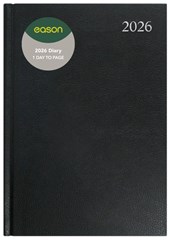 ##Eason A5 DTP 2026 Diary Black##