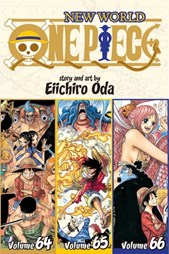 One piece Volume 64, volume 65, volume 66