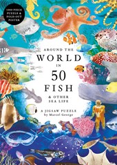 Laurence King Around the World in 50 Fish Puzzle - 1000 Piece