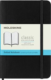 Moleskine Soft Cover Pocket Dotted Notebook Black