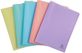 Exacompta Chromaline Pastel Display Book  20 Pockets