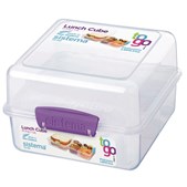 Sistema Lunch box Cube to Go Clear