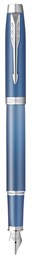 Parker IM Rituals Fountain Pen Medium Nib - Blue Gradient Chrome Trim