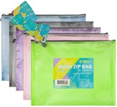 Eason EVA A4 Mesh bag Pastel 5 Pack